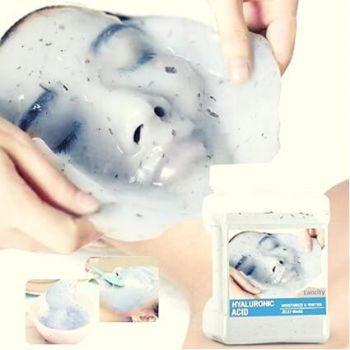  Hyaluronic Acid 650grm Jar Natural Facial Powder jelly Masks 